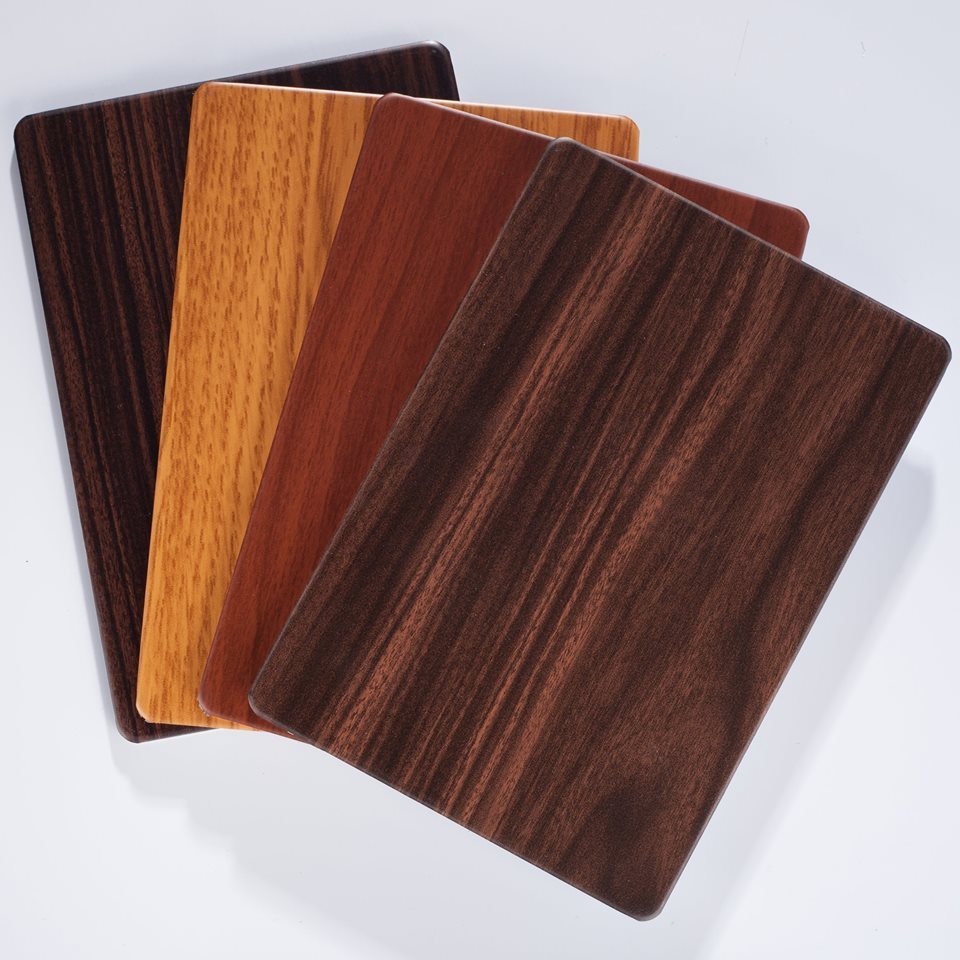 factory price wood color 3mm thickness wall panel acm acp aluminum composite panel