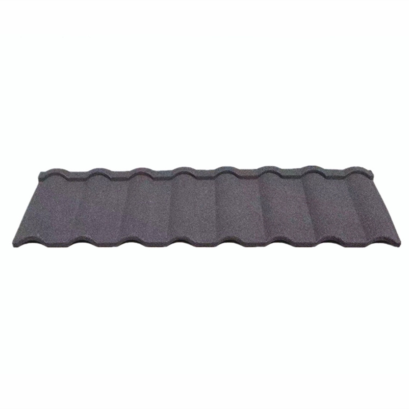 Factory directly sell stone coated metal roofing tile for house villa corrugated metal roofing sheet