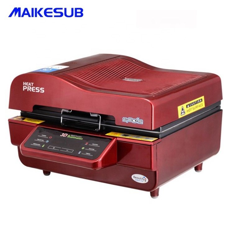 High quality 3D sublimation vacuum heat press machine for printing custom design st-3042