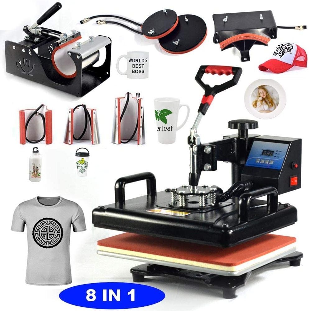 CE approved sublimation multifunctional heat press machine 8 in 1 Maikesub brand