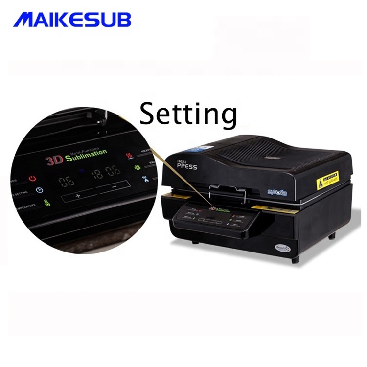 High quality 3D sublimation vacuum heat press machine for printing custom design st-3042