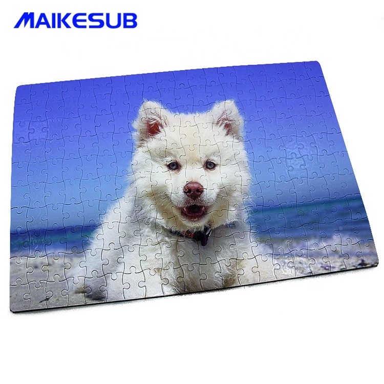 Maikesub DIY Custom Picture Printing A3 Blank Sublimation Jigsaw Puzzle 200/300pcs Educational Toy for Kids