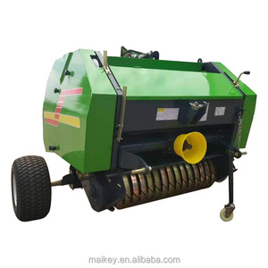 Refined durable agricultural machinery alfalfa Mini Round baler Silage Packing Machine hay baler for sale