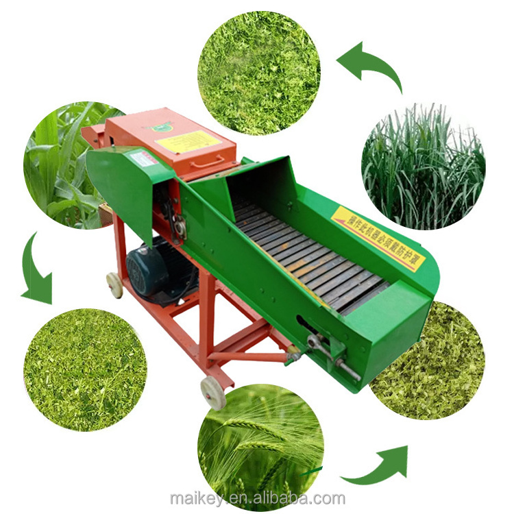 Agricultural Use Silage Forage Chopper Animals Feed Fodder Cutting Chaff Cutter Machine Machine Grass Chopper In India