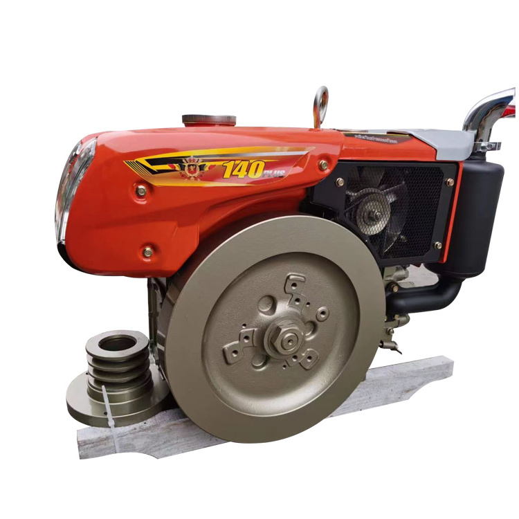 High Quality Diesel Two Wheel 2200Rpm Manual Tractor Operated Clockwise Rotated Single Cylinder For Diesel Engine