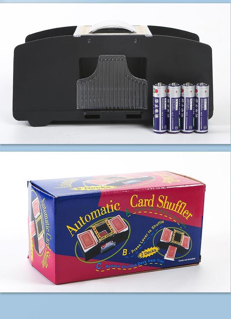 Card Shuffler & Dealer Playing Card Poker Shoe Automatic Card Shuffler For Casino