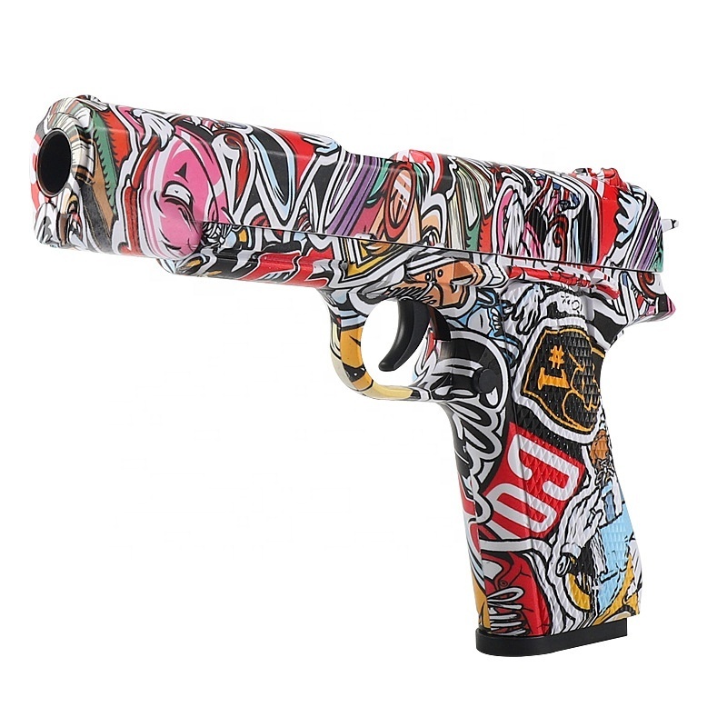 New Products Alloy Mini Model Guns Toy Soft Bullet Gun