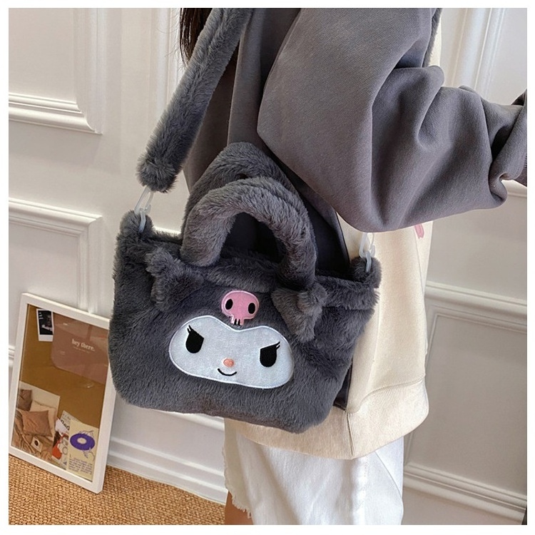 Stuffed Animal Toys  Kawaii Sanrios Plush Bag Kuromis My Melodie Cinnamorolls Anime Handbags  Hello KT Kitties Stuffed Backpack