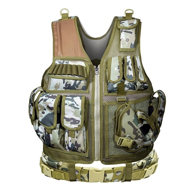 Color bullet accessories Paintball Combat Vest Tool Holster Pouches Tactical Vest