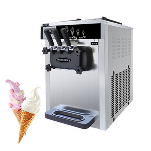 Fully Automatic Stainless Steel Ice Cream Machine For Business Soft Ice Cream Machine Commercial