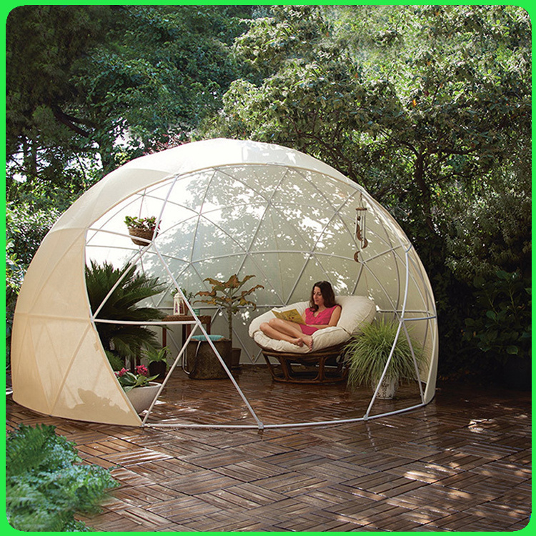 Outdoor Safari Resort Hotel Geodesic Igloo Dome Bubble Round House Tent