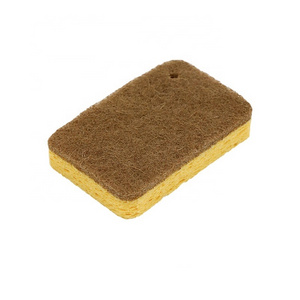 Cheap Kitchen Usage Cellulose Sponge Sisal Wood Pulp Cotton Pad