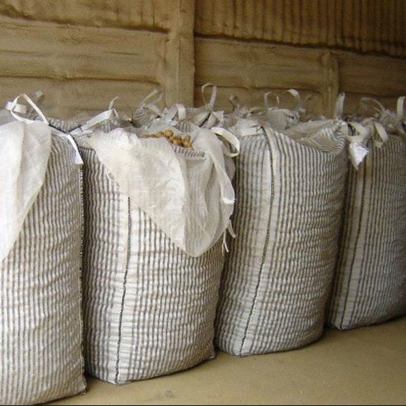 China Firewood Ventilated 1 Ton Mesh PP FIBC Jumbo Bag Poly FIBC Big Bag Net Log fibc bag