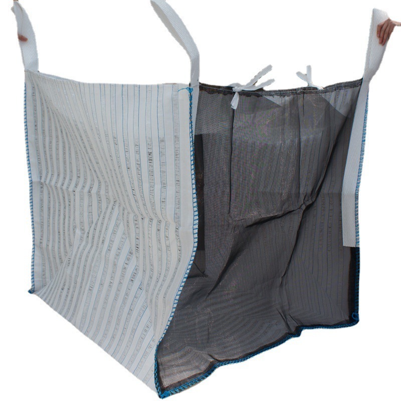 China Firewood Ventilated 1 Ton Mesh PP FIBC Jumbo Bag Poly FIBC Big Bag Net Log fibc bag