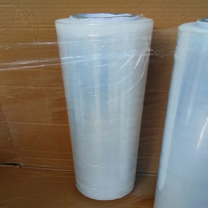 low price stretch film packaging 3 kg or standard good price dispenser price jumbo stretch roll cling film suppliers