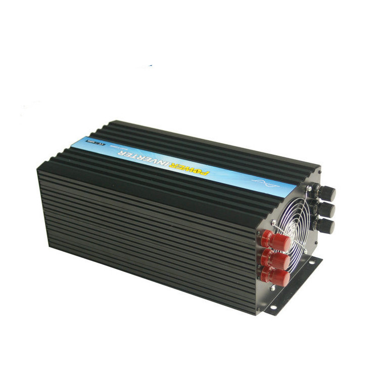 Ac single phase dc  12v 24v 48v 72v ac 120v 220v  3000va hybrid pure sine wave car power battery  inverter