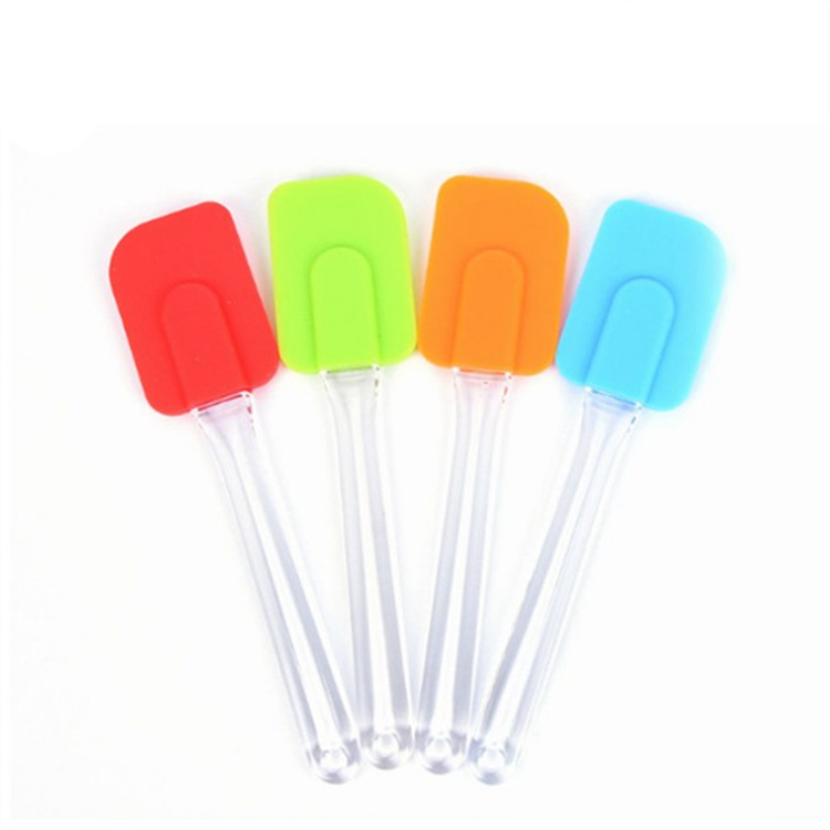 18.7CM Kitchen Silicone Pastry Turner Cake Spatula, Silicone Butter Scraper Spatula