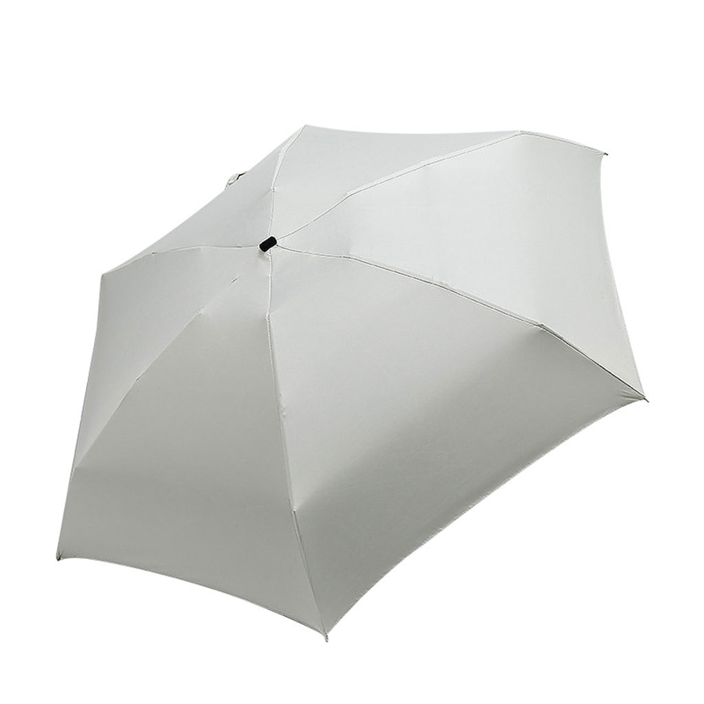 Mini Compact Pocket Umbrella for Women Flat Lightweight Umbrella Parasol Folding Sun Umbrellas Travel Sunshade Paraguas Mujer