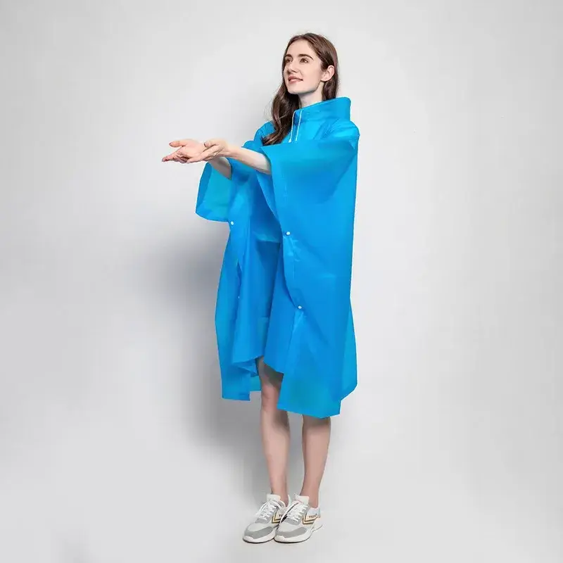 Non-Disposable Rain Poncho for Hiking and Mountain Climbing Clear Raincoat Women Rain Poncho Rain Jacket