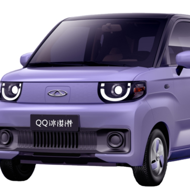 2023 New model Chian brand Chery QQ ice cream  EV  multicolor small electric car