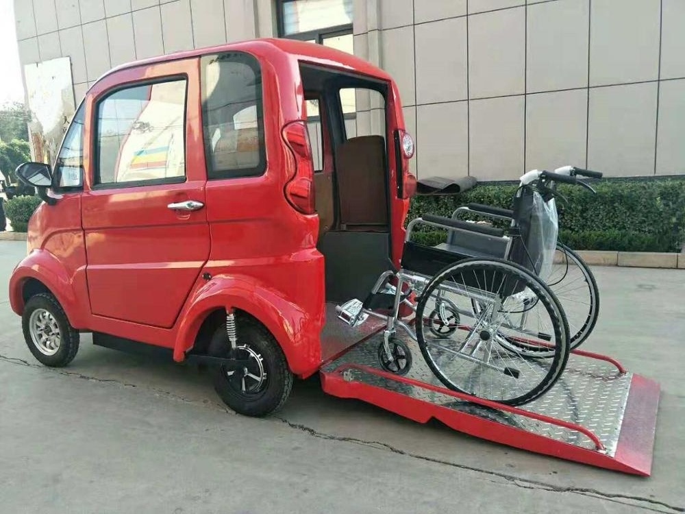 High quality electric car for disabled people