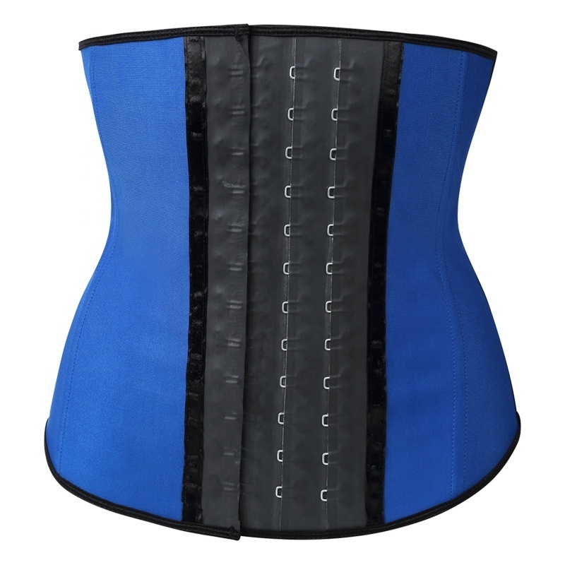 Sexy Steel Bone Red Mature Women Body Latex Sliming Waist Training Corset  Y-1149