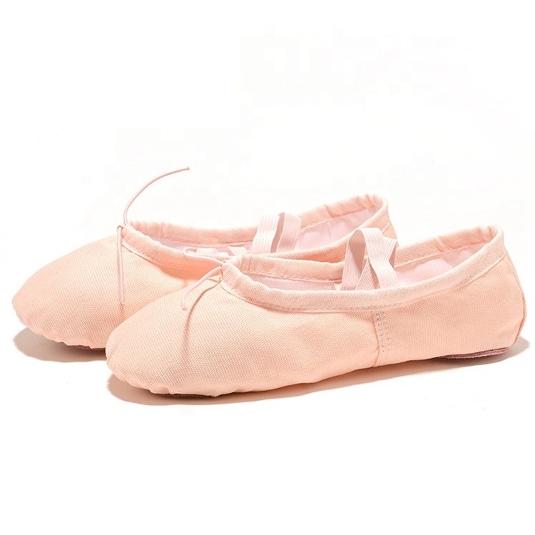 Leather sole dance ballet shoes for children ballerina flats black ballet shoes split sole ballerina shoes women flat  RT-046