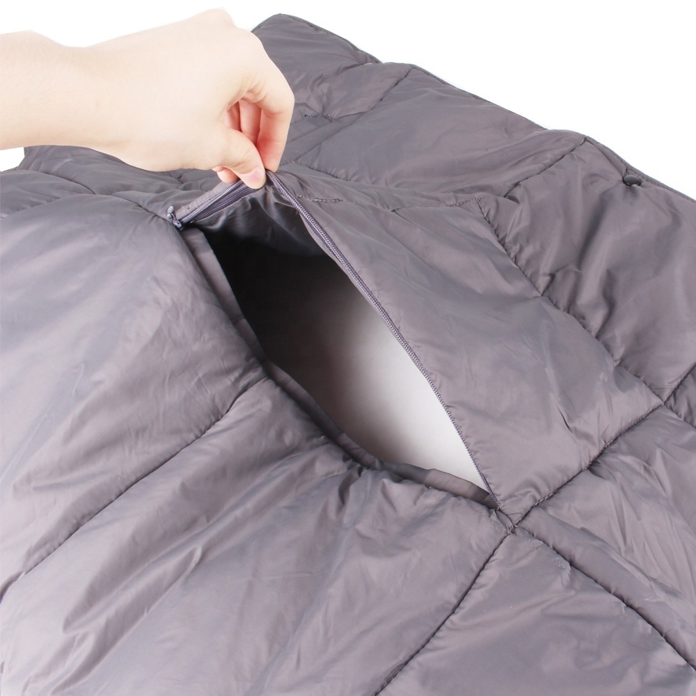 USB Charged Carbon Fiber Heated Blanket 5v 7.4v 12v 110v Wearable Fleece for Car Travel Hospital Electric Car Heating Throw 220v