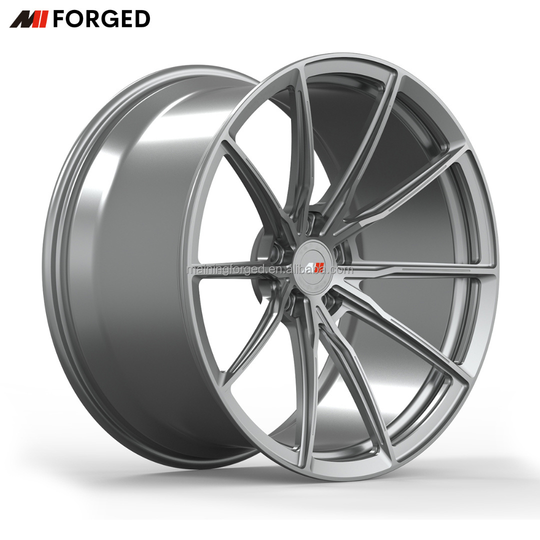 MN Forged For Porsche Taycan Vossen Turbo S 5x130 19 20 21 22 Inch Custom Wheels Black White Alloy Rims