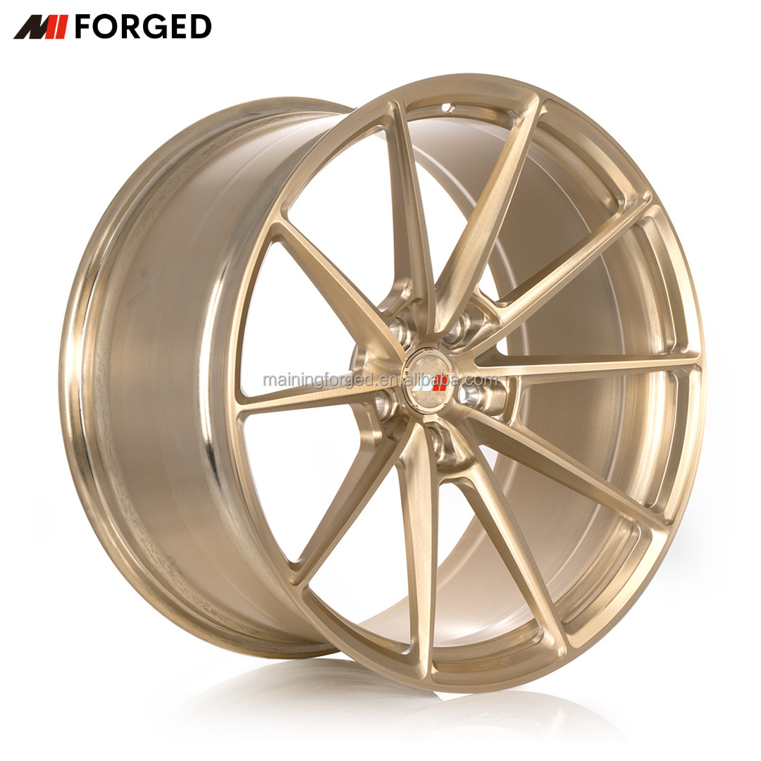 MN Forged Wheels 5x114.3 5x112 For Porsche 911 GT3 GT2 RS Mercedes-AMG GT C BMW M2 M3 M4 Ferrari F8 Spider 458 Italia Rims