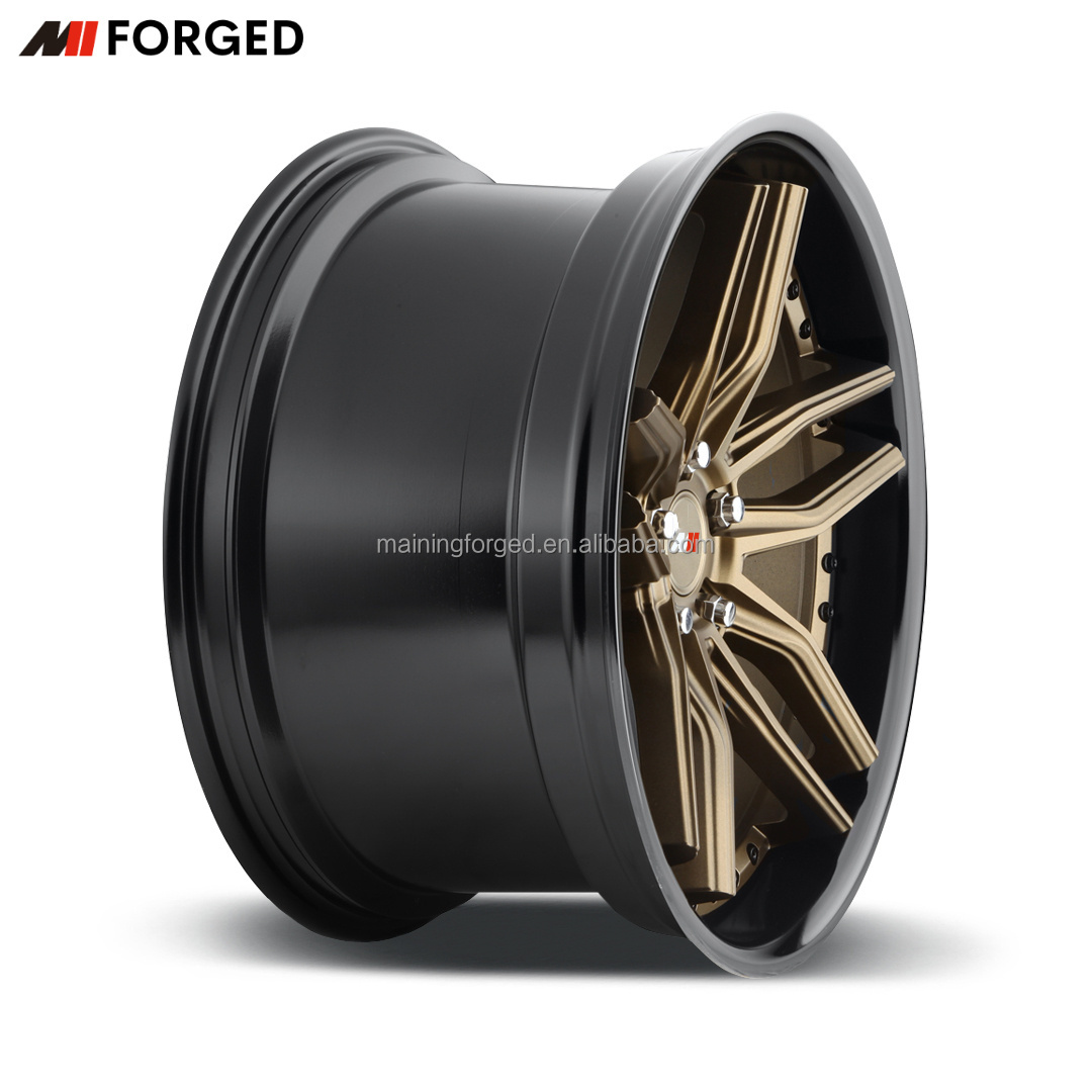 MN Forged Exclusive 4 Lug FR500 RTR SVE Black Wheels for Mustang GT 66 and Ford Performance Rims