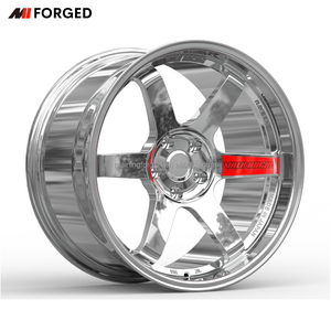 MN Deep Dish Chrome Wheels Forged Rims 5x120 5x114.3 18 Inch Replica Volk Racing Te37 For Tesla Model S JDM BMW E46 E90