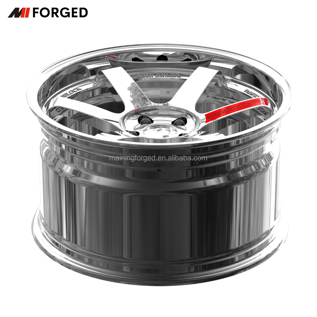 MN Deep Dish Chrome Wheels Forged Rims 5x120 5x114.3 18 Inch Replica Volk Racing Te37 For Tesla Model S JDM BMW E46 E90