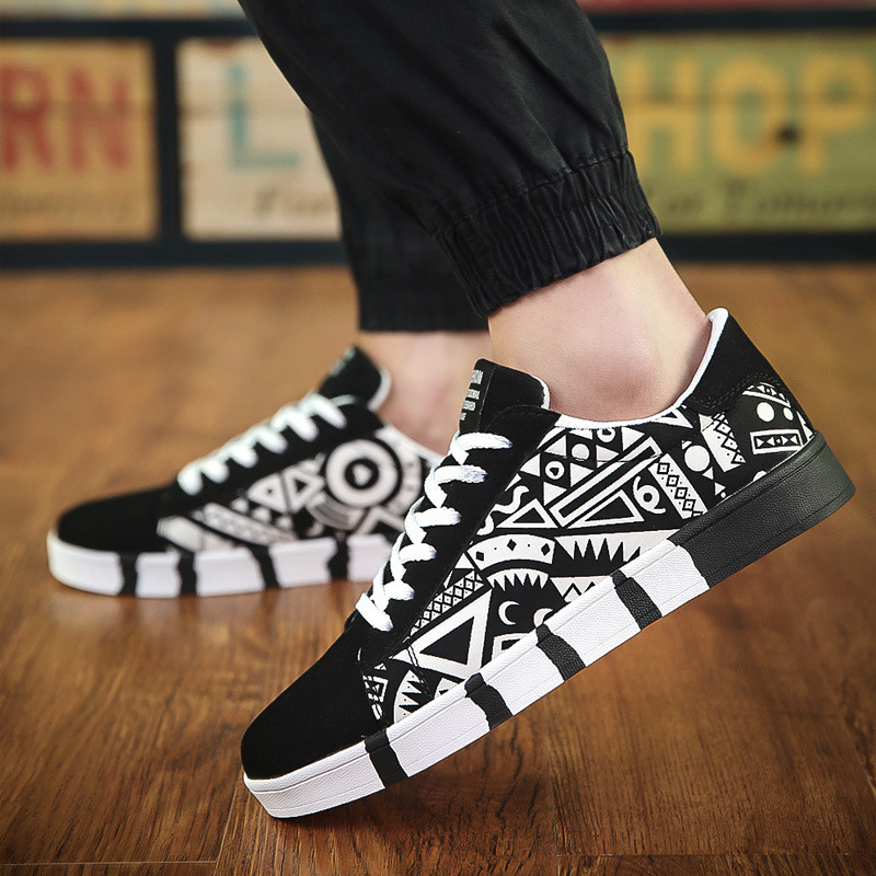 Hot Selling Wholesale Cheap Footwear Men Casual Canvas Shoes Sneaker