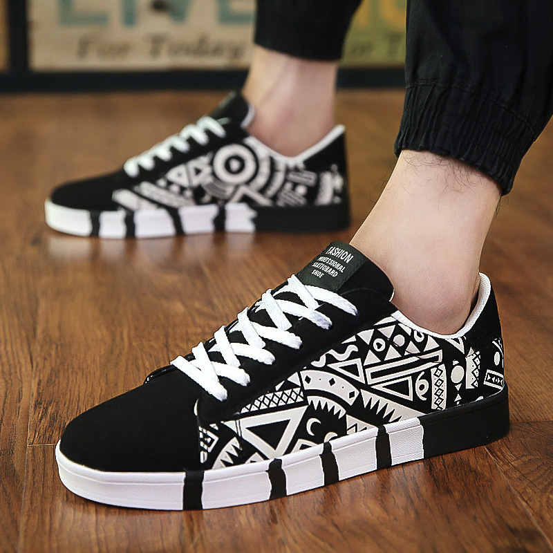 Hot Selling Wholesale Cheap Footwear Men Casual Canvas Shoes Sneaker