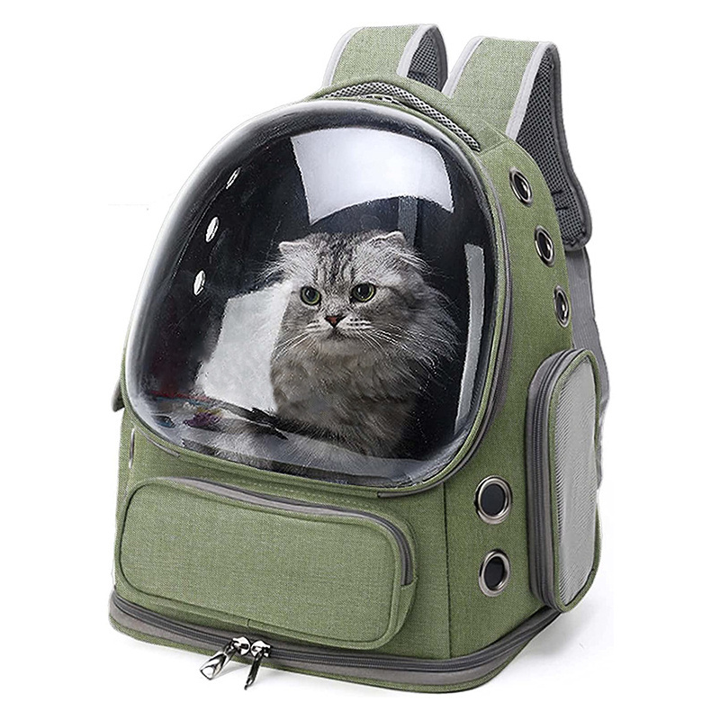 Pet Bubble Backpack Bag with Air Holes Airline Approved Travel Carrier For Pet Fashion Cat Dog Backpack