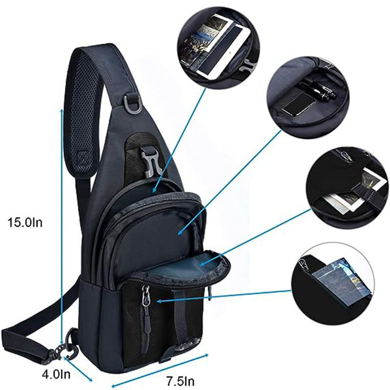 Lightweight Sling Backpack Sling Bag Travel Hiking Small Backpack for Women Men Gifts