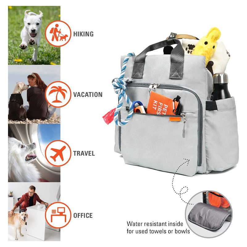 PET Travel Bag for Dog Backpack Store All Dog Stuff & Puppy Supplies Travel Bag Dog Food Container