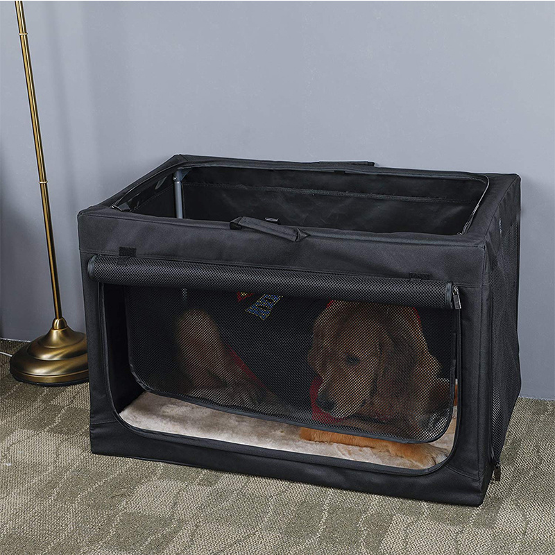 Travel Dog Crate Collapsible Soft Dog Crate for Outdoor Travel or Indoor Pet Home