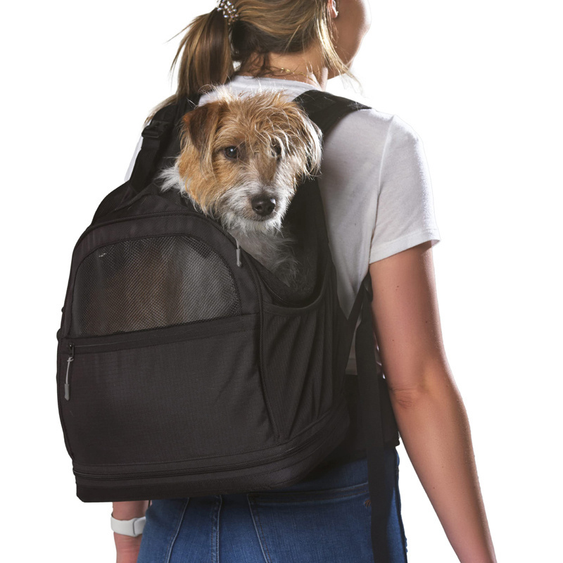 Pet Hand Free Carrier Shoulder Bag Soft Pouch Sling Style Dog Carrier Dog and Cat Cross body Carrier Outdoor Travel