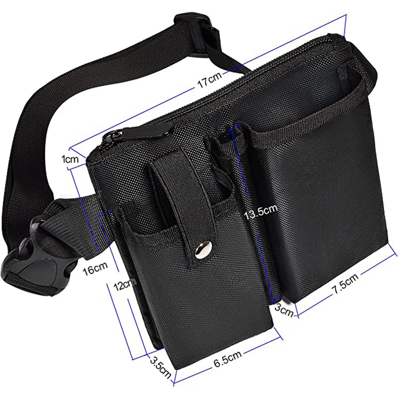 Universal Radio Waist Pack, Walkie-Talkie Bag, Nylon Holder Holster Case Pouch Accessories waist bag