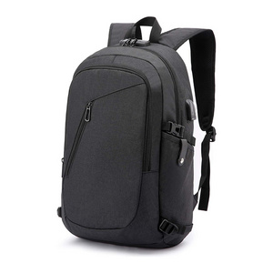 Anti Theft Laptop Backpack Business Travel Backpack Bag with USB Charging Port Lock