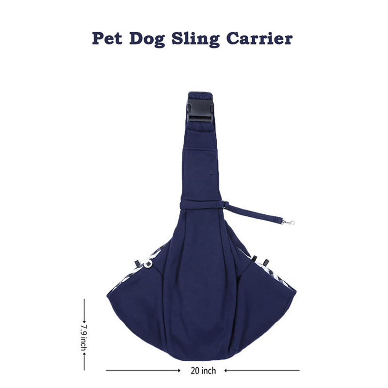 Customized Travel Dog and Cat Sling Carrier Little Pet Carrier Shoulder Crossbody Pet Slings for Outdoor Travel Pet Carrier Bag