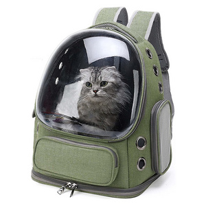 Cat Carrier Backpack Dog Backpack Carrier for Small Dogs Pet Bubble Backpack Bag with Air Holes