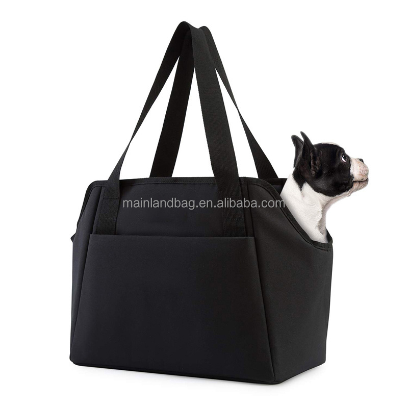 Small Dog Carrier Purse with Pockets Portable Small Dog/Cat Soft-Sided Carrier  Versatile Pet Carrier Tote Bag