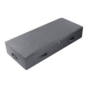 Foldable Storage Box For Bedding clothing Blankets Pillows Foldable Underbed Storage Container Zipped Storage Organizer