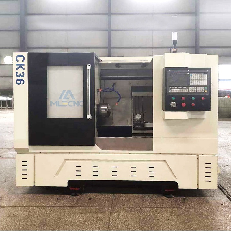 High Rigidity Slant Bed Cnc Lathe Tck36 Turning Center With Linear Guideway