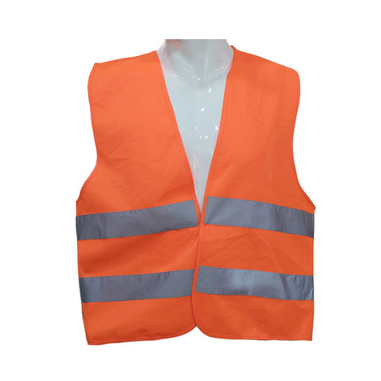 Custom Logo & Size Reflective Vest Construction Safety Vest High Visibility Work Reflective Clothing