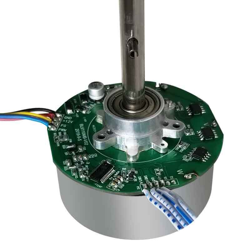 Low Noise 12V 3 Speed Brushless Direct Current Fan Motors For Sale