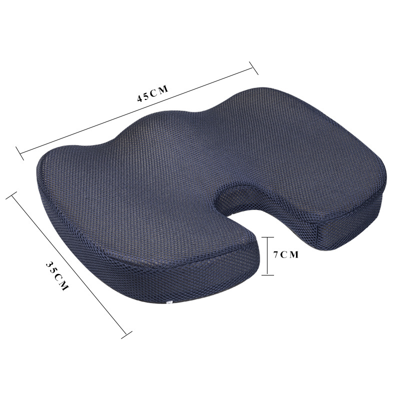 Hot Selling Coccyx Orthopedic Mesh Seat Cushion for Office Chair Memory Foam Cushion Lower Back Pain Relief